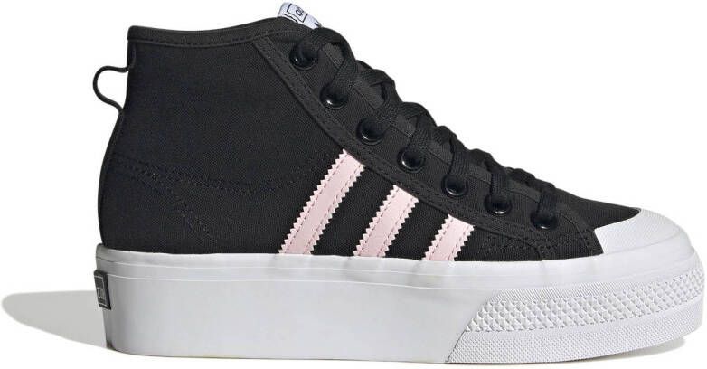 Adidas Originals Nizza Platform Mid Schoenen Kinderen Zwart