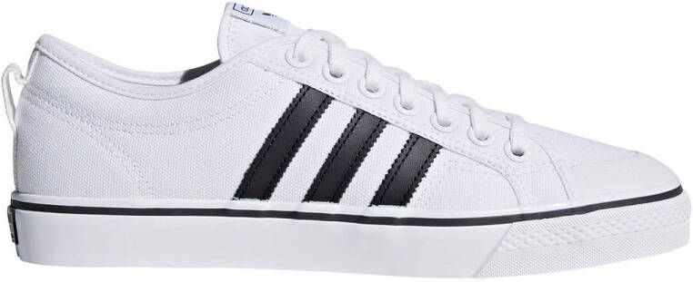 adidas Originals Nizza sneakers wit zwart