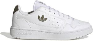 Adidas Originals NY 90 sneakers wit olijfgroen