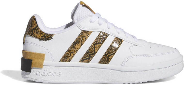 Adidas Sportswear Postmove SE sneakers wit okergeel