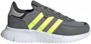 Adidas Originals Retropy F2 sneakers lichtgrijs geel grijs