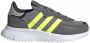 Adidas Originals Retropy F2 sneakers lichtgrijs geel grijs - Thumbnail 1