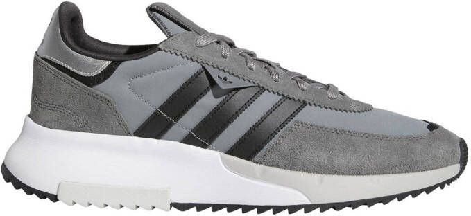 adidas Originals Retropy F2 sneakers lichtgrijs zwart grijs