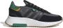 Adidas Originals Retropy F2 sneakers zwart groen geel - Thumbnail 1