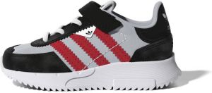Adidas Originals Retropy F2 sneakers zwart wit rood