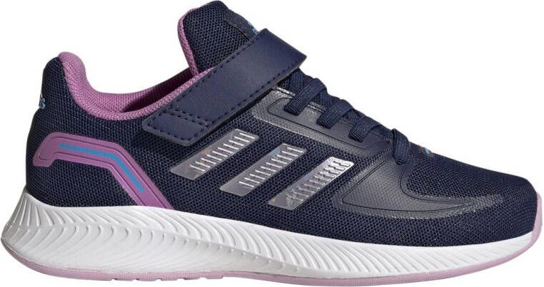 adidas Originals Runfalcon 2.0 sneakers donkerblauw paars lila kids