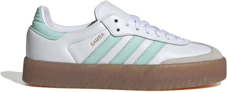 Adidas Sambae Unisex Schoenen Wit Maat: 36 2 3 Leer Foot Locker