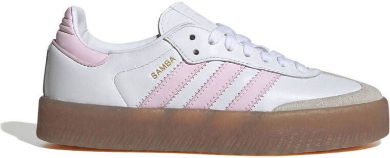 Adidas Sambae Unisex Schoenen Wit Maat: 36 2 3 Leer Foot Locker
