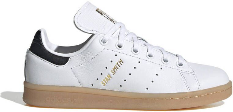 Adidas Originals Stan Smith sneakers wit zwart gum Polyester 37 1 3