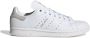 Adidas Originals Stan Smith Dames Cloud White Wonder Beige Silver Metallic- Dames Cloud White Wonder Beige Silver Metallic - Thumbnail 1