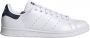 Adidas Originals Stan Smith Schoenen Cloud White Cloud White Collegiate Navy Heren - Thumbnail 27