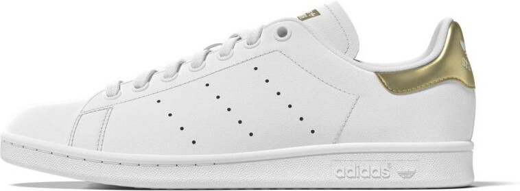 Adidas Originals Stan Smith Shoes Cloud White Cloud White Gold Met.- Dames Cloud White Cloud White Gold Met. - Foto 3
