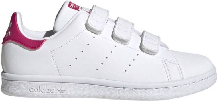 adidas Originals Stan Smith sneakers wit roze