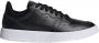 Adidas Originals Supercourt Dames Sneakers Sport Casual Schoenen Leer Zwart EE7727 - Thumbnail 1