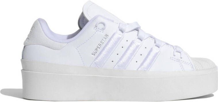 Adidas Bonega Lage Sneaker Wit Kristal Stijl White Dames