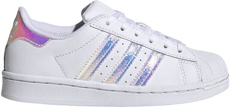 adidas Originals Superstar C sneakers wit zilver