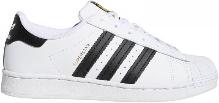 adidas Originals Superstar C sneakers wit zwart