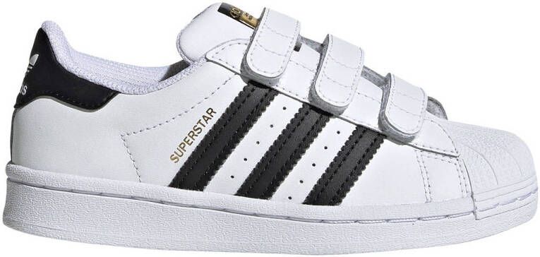 adidas Originals Superstar CF C sneakers wit zwart