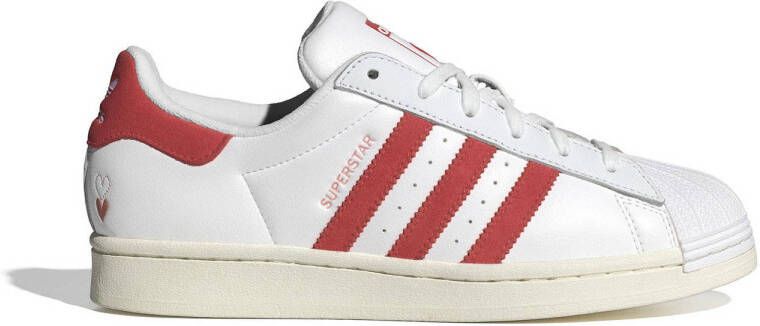 Adidas Originals Superstar Spark Dames Cloud White Bright Red Wonder Clay- Dames Cloud White Bright Red Wonder Clay