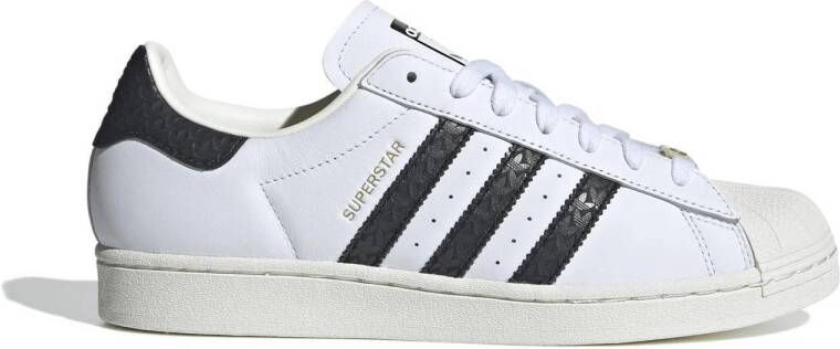 Adidas Originals Superstar sneakers wit zwart