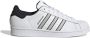 Adidas Originals Superstar sneakers wit zwart grijs - Thumbnail 1