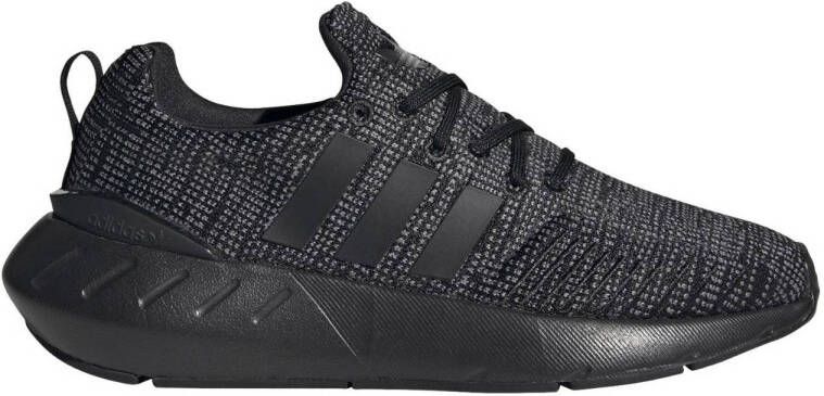 adidas Originals Swift Run 22 sneakers zwart antraciet