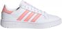 Adidas Originals Team Court C sneakers wit roze - Thumbnail 4