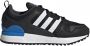 Adidas Originals ZX 700 sneakers zwart wit blauw - Thumbnail 1