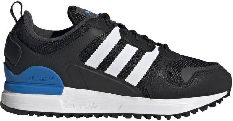 Adidas 700 sneakers zwart wit blauw Schoenen.nl