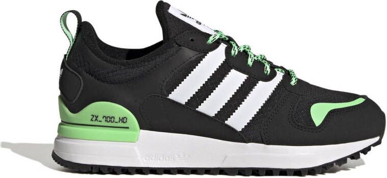 adidas Originals ZX 700 sneakers zwart wit groen