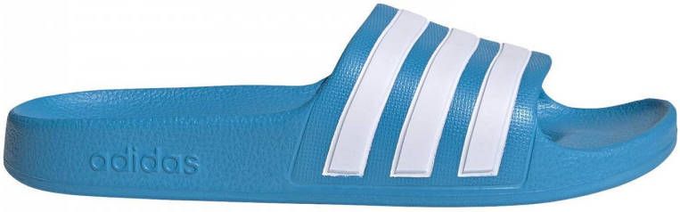 Adidas Perfor ce Adilette Aqua badslippers blauw wit Rubber 29