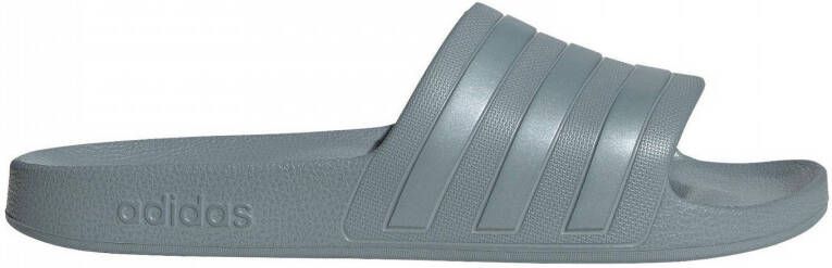 Adidas Performance Adilette Aqua badslippers grijsblauw