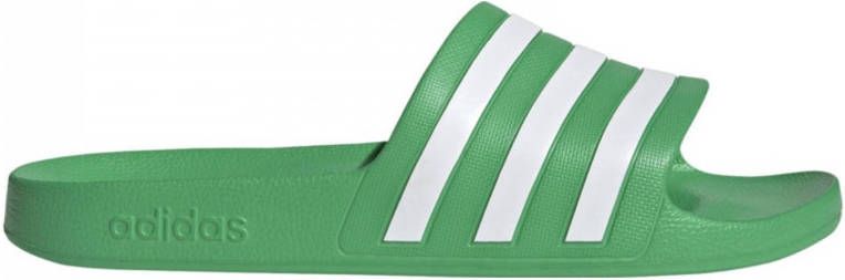 Adidas Perfor ce Adilette Aqua badslippers groen wit