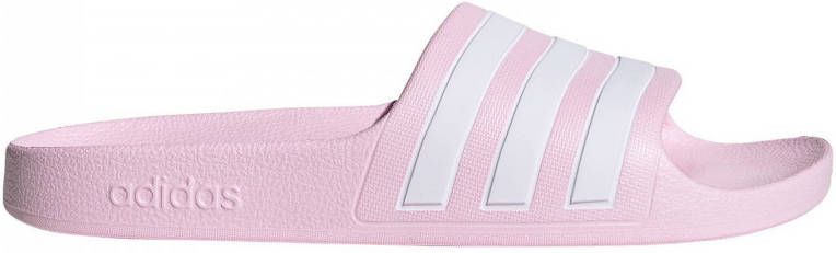 Adidas Performance Adilette Aqua badslippers roze wit