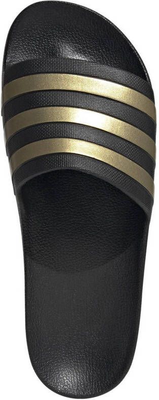 adidas Performance Adilette Aqua slippers zwart geel
