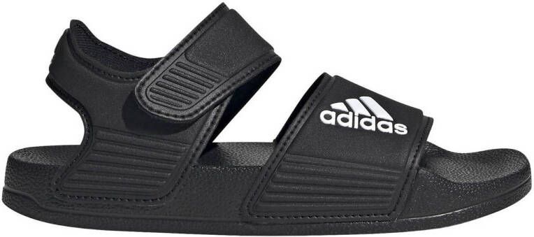 Adidas Perfor ce Adilette Sandal sandalen zwart wit Rubber 28