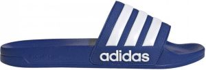 Adidas Performance Adilette Shower badslippers Adilette Shower kobaltblauw wit