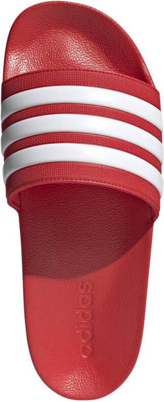 adidas Sportswear Adilette Shower badslippers rood wit