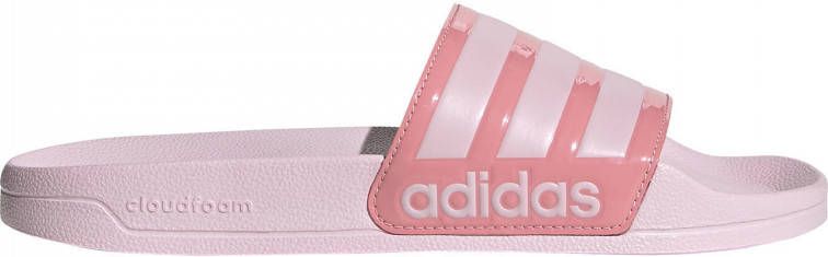 Adidas Performance Adilette Shower badslippers lichtroze roze
