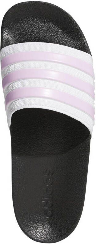 adidas Performance Adilette Shower badslippers wit lila