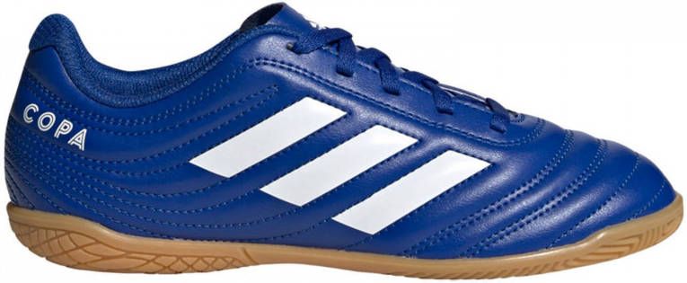 adidas Performance Copa 20.4 Indoor Jr. zaalvoetbalschoenen kobaltblauw wit