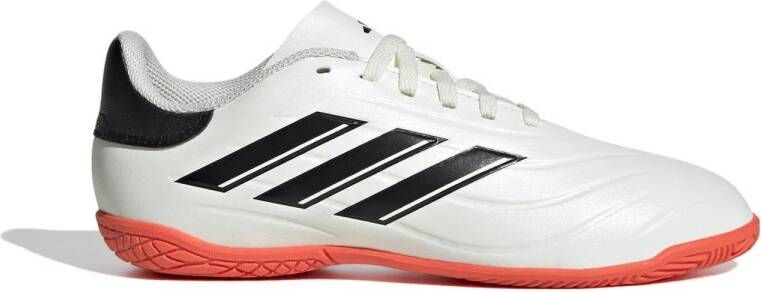 Adidas Perfor ce Copa Pure 2 Club Junior zaalvoetbalschoenen ecru zwart rood Imitatieleer 38 2 3