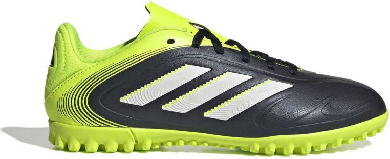 Adidas Perfor ce Copa Pure III Club TF junior voetbalschoenen zwart wit geel