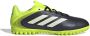 Adidas Perfor ce Copa Pure III Club TF junior voetbalschoenen zwart wit geel - Thumbnail 1
