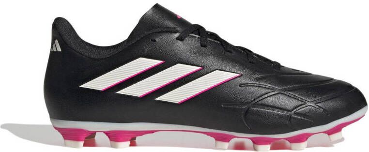 Adidas Copa Pure.4 Gras Kunstgras Voetbalschoenen (FxG) Zwart Wit Felroze