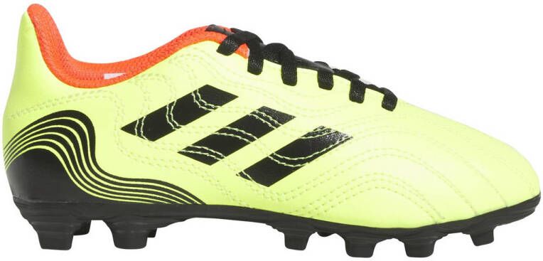 adidas Performance Copa Sense.4 FxG Jr. voetbalschoenen geel zwart rood