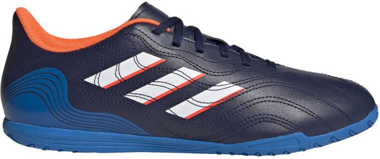 adidas Performance Copa Sense.4 zaalvoetbalschoenen donkerblauw wit kobaltblauw