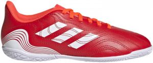Adidas Copa Sense.4 Sportschoenen 2 3 Unisex rood wit Textiel Veters Normaal Kunststof Rubber Geen opties