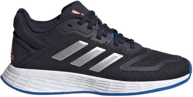 Adidas Sportswear Duramo 10 Hardloopschoenen Kid Legend Ink Silver Metalic Blue Rush Kinderen