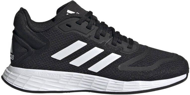 adidas Performance Duramo 10 hardloopschoenen zwart wit kids